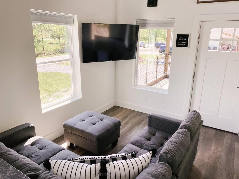 비둘기 포지 Modern Smoky Mountain Tiny House 아파트 외부 사진
