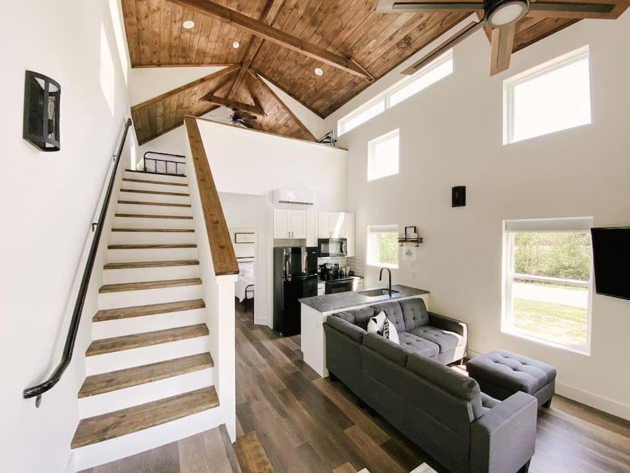 비둘기 포지 Modern Smoky Mountain Tiny House 아파트 외부 사진