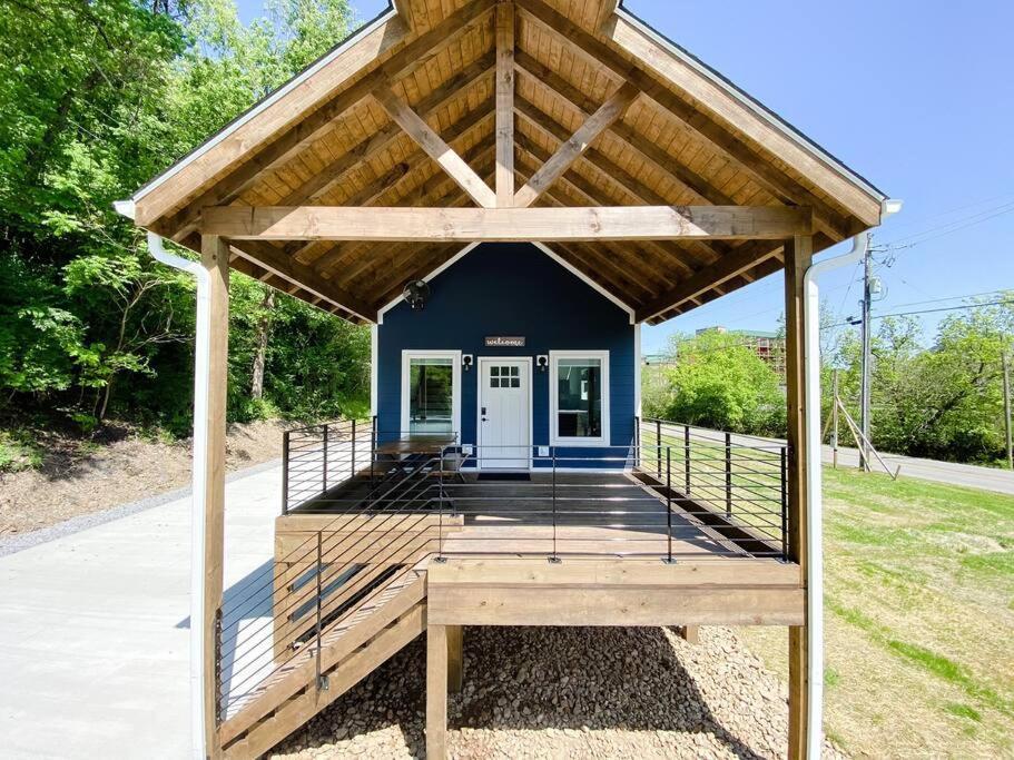 비둘기 포지 Modern Smoky Mountain Tiny House 아파트 외부 사진